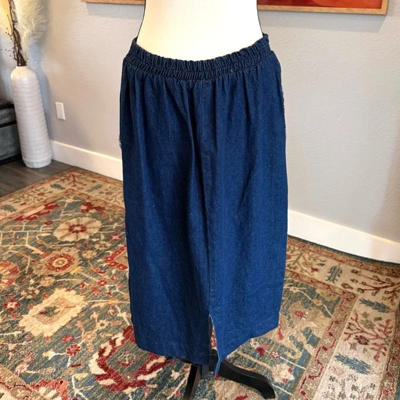 Vintage Noah’s Flood Denim Patchwork Jacket and Skirt - Picture 10 of 16